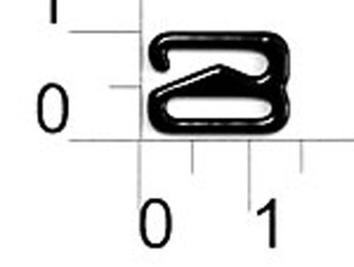 Крючок металл крашенный 1009В черный ширина=10мм (упаковка 1000 штук)1