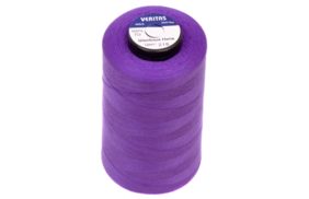 нитки швейные 100% pe 40/2 цв s-218 фиолетовый яркий (боб 5000ярдов) veritas купить по 119 - в интернет - магазине Веллтекс | Пермь
.