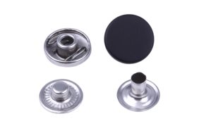 кнопка монеткаl-12 soft-touch цв черный+3 части никель медицинская сталь нерж 12,5мм (уп ок.72шт) купить по цене 715 руб - в интернет-магазине Веллтекс | Пермь
