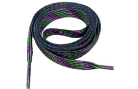 шнур плоский 3мм цв зеленый фиолетовый сирень (140см) купить по 55.6 - в интернет - магазине Веллтекс | Пермь
.