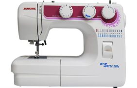 бытовая швейная машина janome my style 280s купить по доступной цене - в интернет-магазине Веллтекс | Пермь
