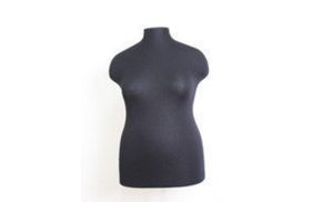 манекен женский р56 (112-94-120) твёрдый цв чёрный ост купить по цене 4650 руб - в интернет-магазине Веллтекс | Пермь
