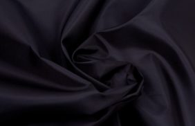 ткань курточная таффета 190t, wr/pu, 55гр/м2, 100пэ, 150см, черный/s580, (рул 100м) tpx043 купить в Перми.